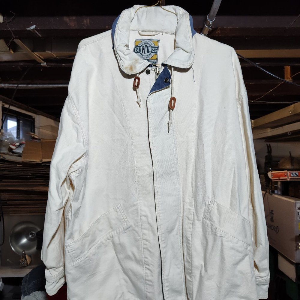 Vintage Pacific Coast Highway Heavy Mens Coat Large